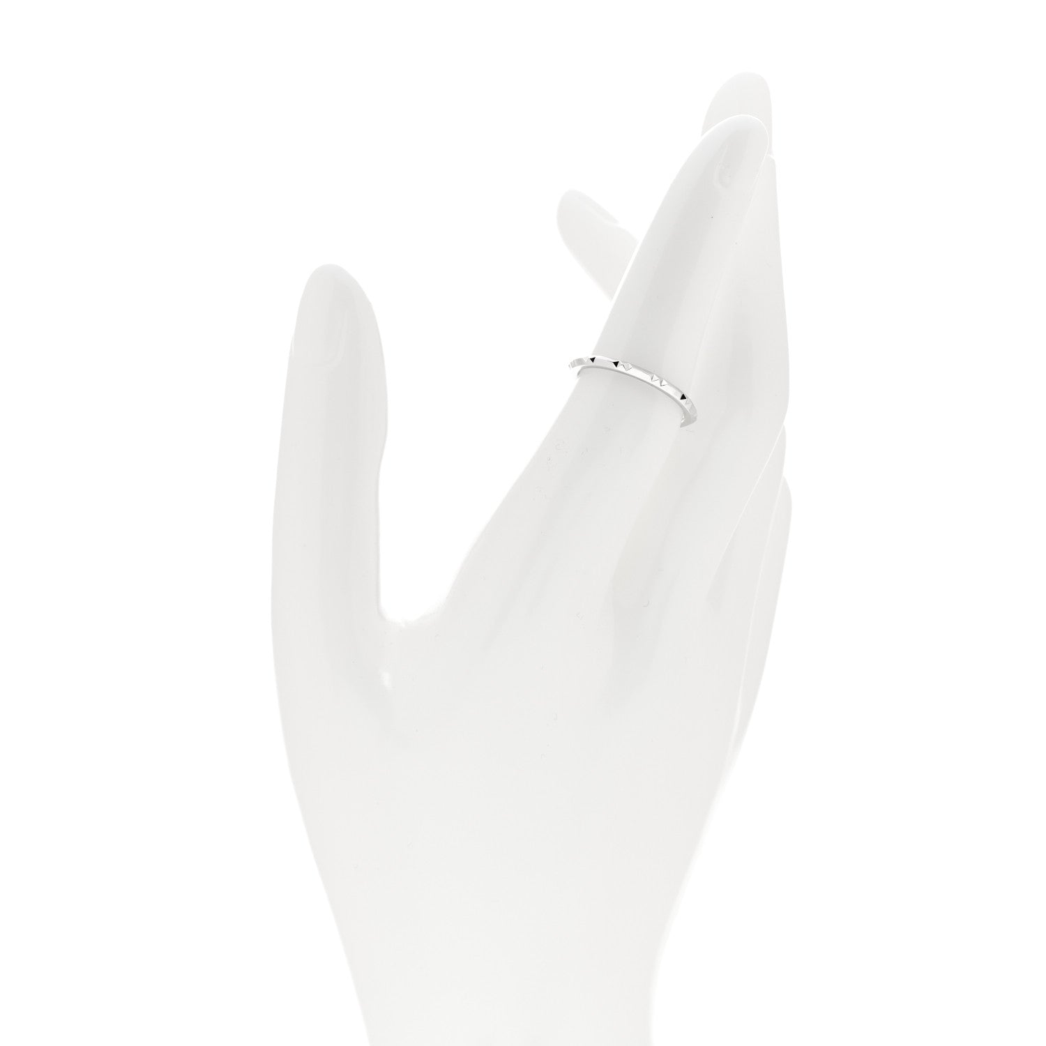 Tiffany Platinum 1.5mm True Band Ring 51 5.75 2 of 5