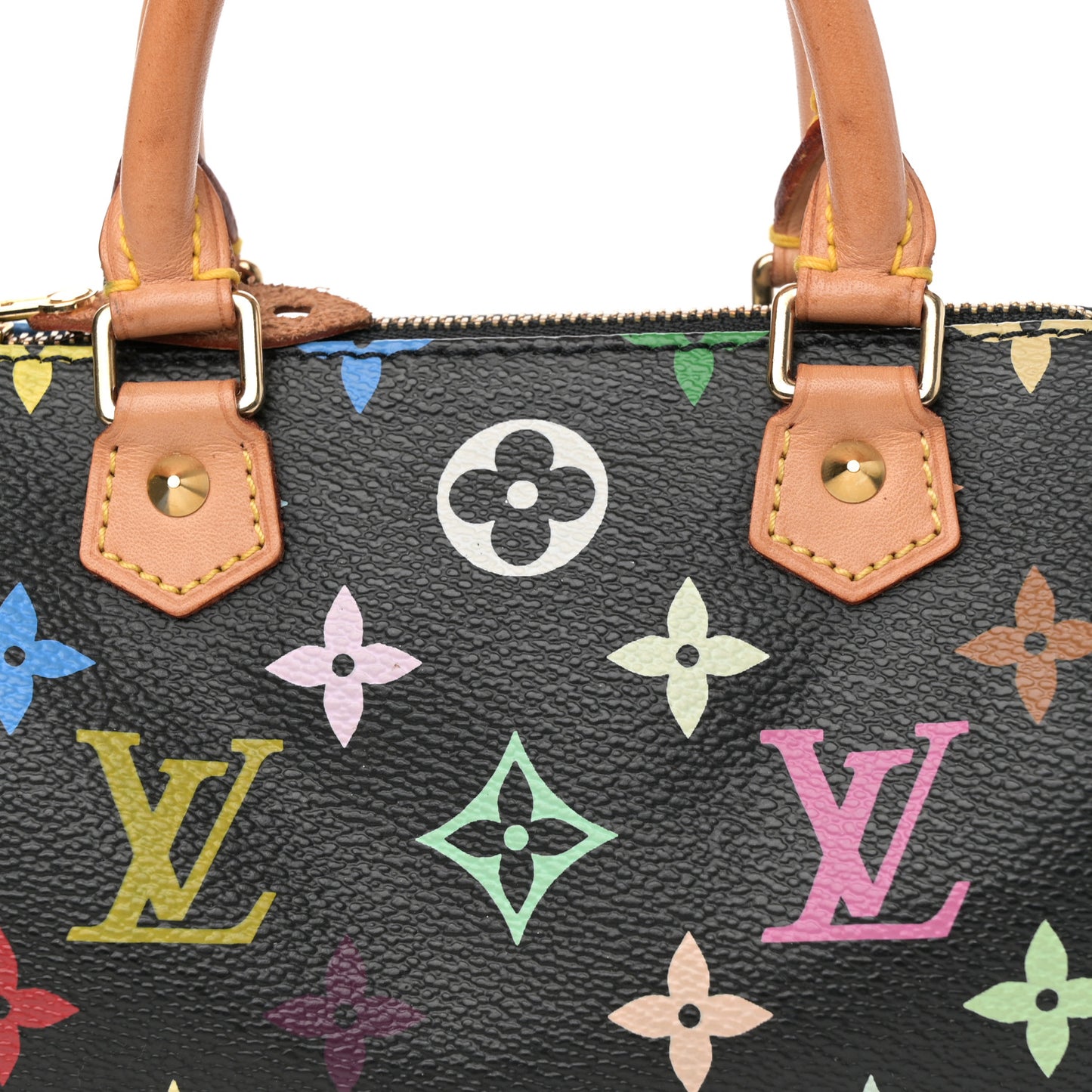 Monogram Multicolor Mini Sac HL Speedy Black