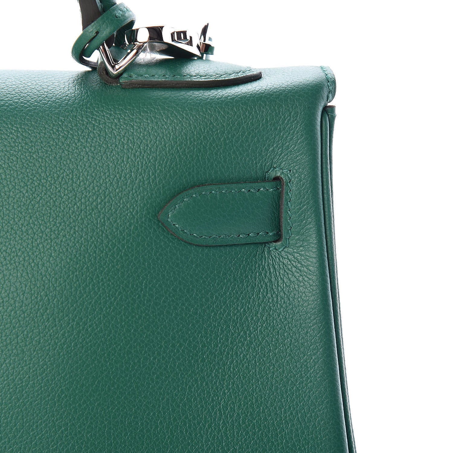 Hermes Evercolor Kelly Retourne 32 Vert Vertigo 29 of 36