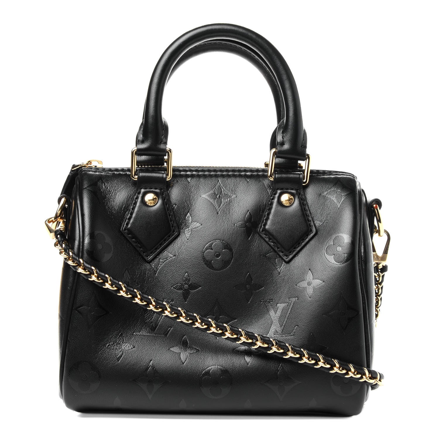 Louis Vuitton Monogram Ink Speedy BB Black 1 of 5