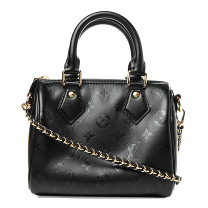 Louis Vuitton Monogram Ink Speedy BB Black 1 of 5