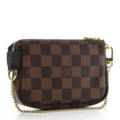 Louis Vuitton Damier Ebene Mini Pochette Accessories 3 of 7