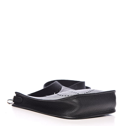 Hermes Taurillon Clemence Evelyne TPM Black 4 of 11