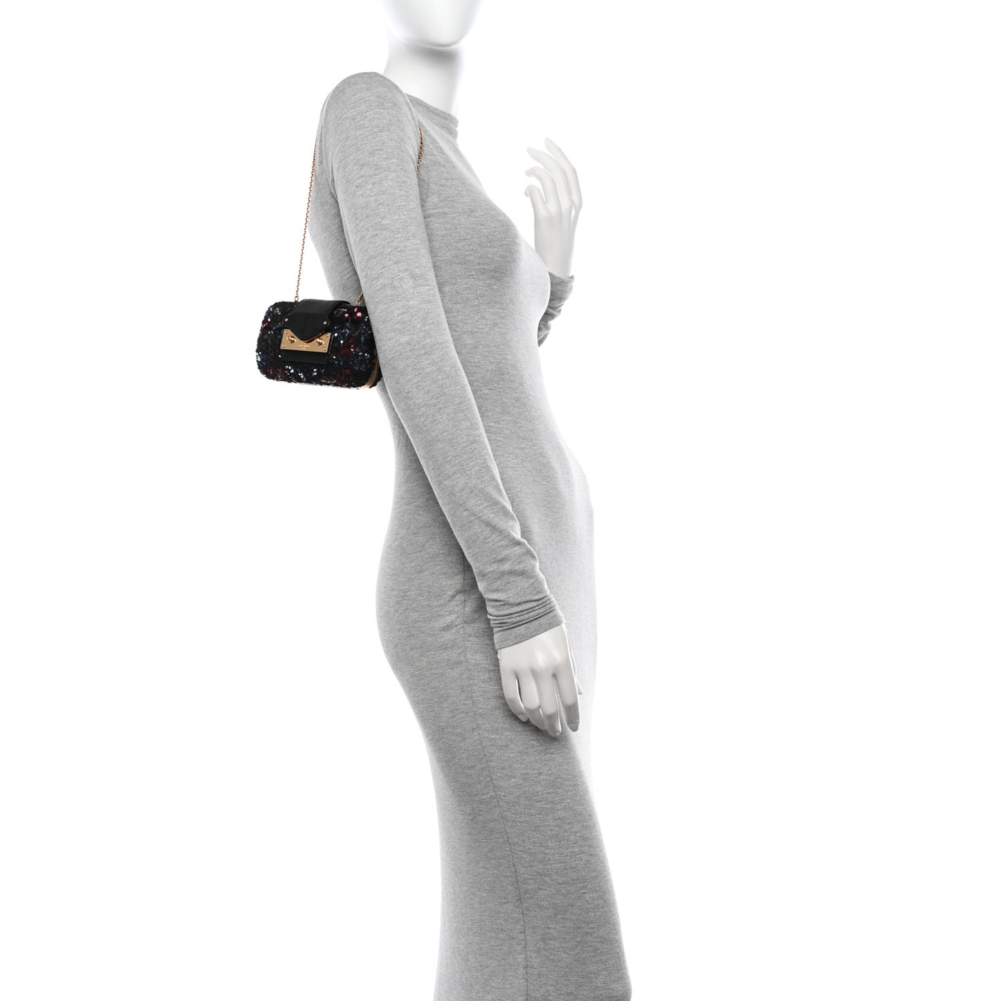 Sequin Petit Tresor Miniaudiere Clutch