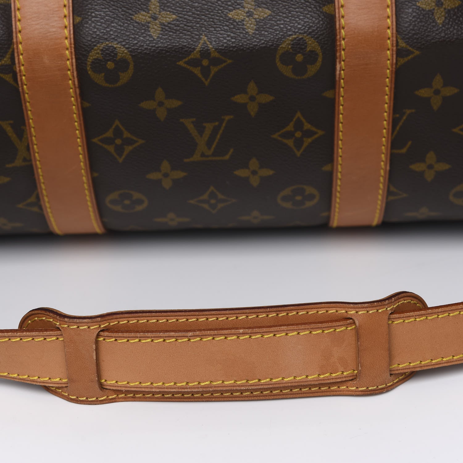Louis Vuitton Monogram Keepall Bandouliere 55 14 of 15