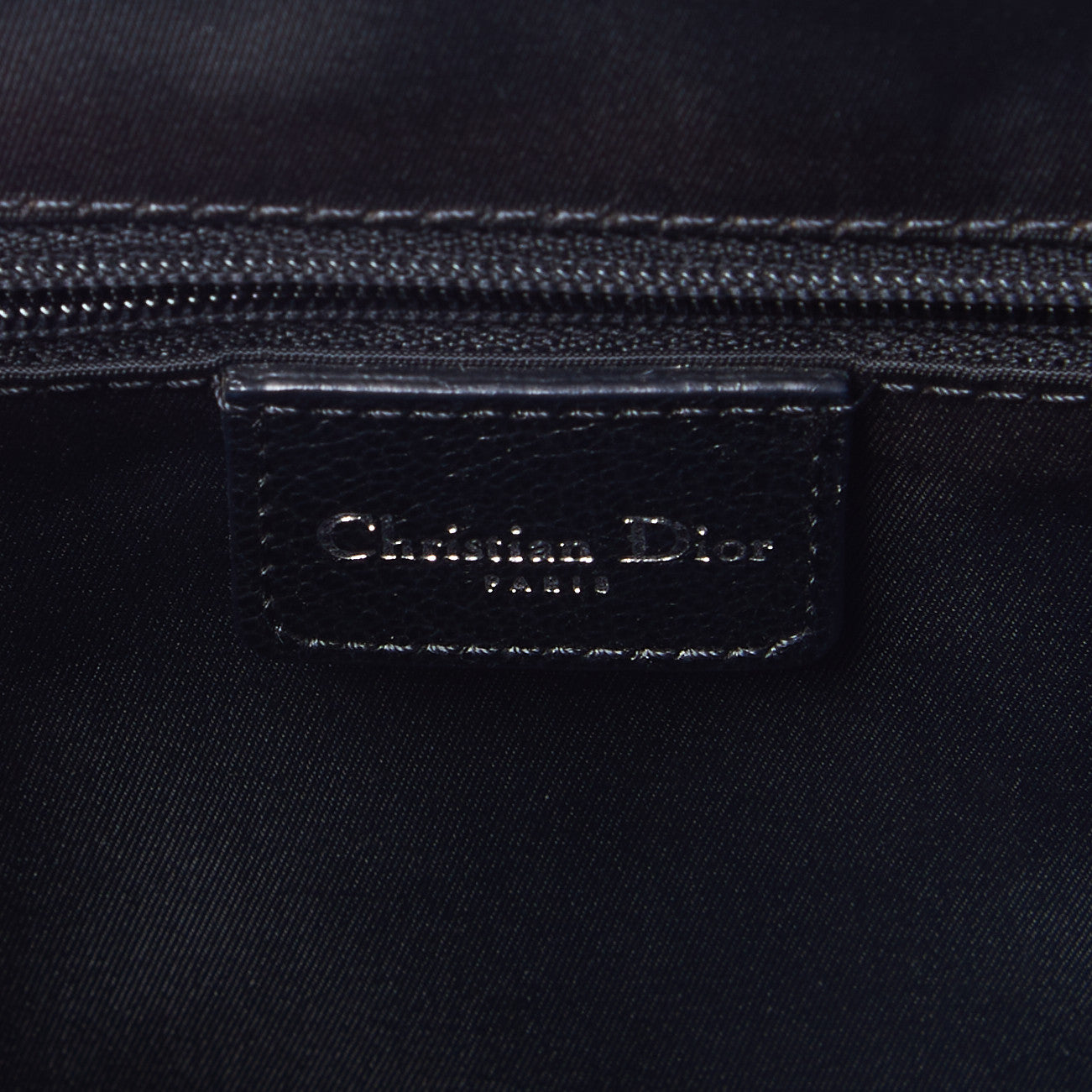 Christian Dior Monogram Vintage Flowers Dome Bag Black 8 of 9