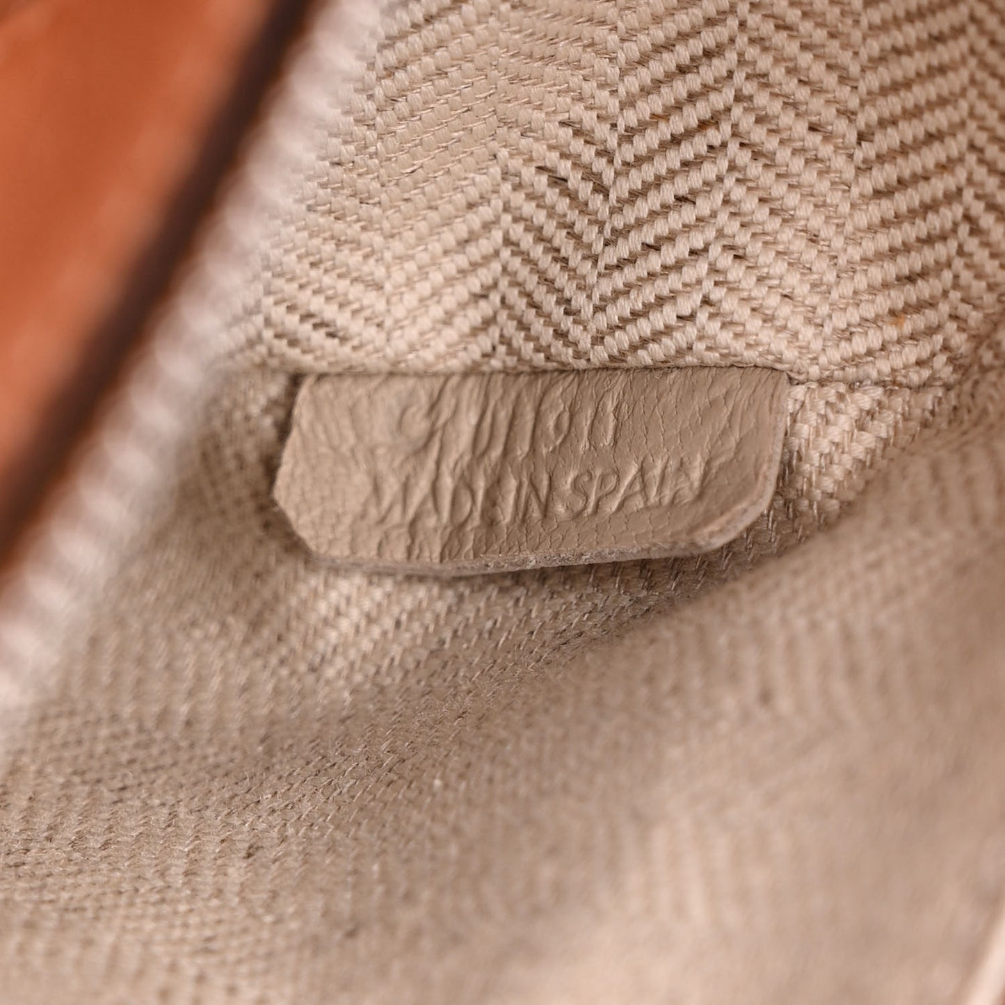 Calfskin Mini Puzzle Bag Tan