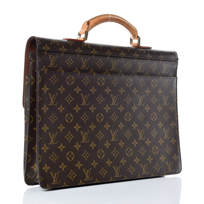Louis Vuitton Monogram Canvas Robusto 1 Compartment Briefcase 3 of 11