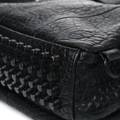 Alexander Wang Pebbled Lambskin Dumbo Backpack Black Matte Black Hardware 8 of 8