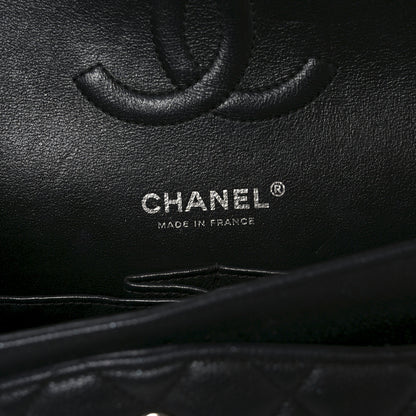 Chanel Iridescent Caviar Quilted Medium Double Flap Black 6 of 10