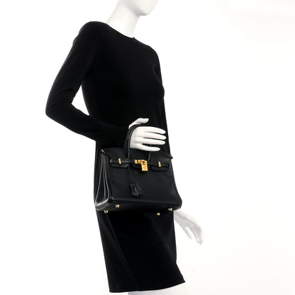 Hermes Swift Birkin 25 Black 2 of 26