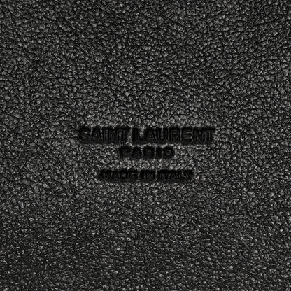 Saint Laurent Mesh Patent Rive Gauche Tote Black 6 of 9