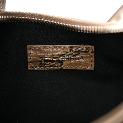 Balenciaga Coated Canvas BB Monogram Le Cagole Shoulder Bag XS Beige Brown 7 of 11
