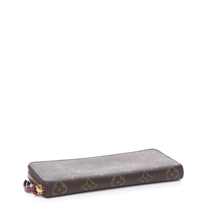 Louis Vuitton Monogram Clemence Wallet Fuchsia 3 of 6