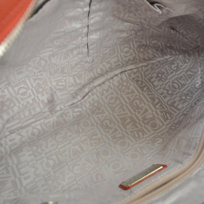 FASHIONPHILE SALVATOREFERRAGAMOLeatherMarisaOrange 7 of 9