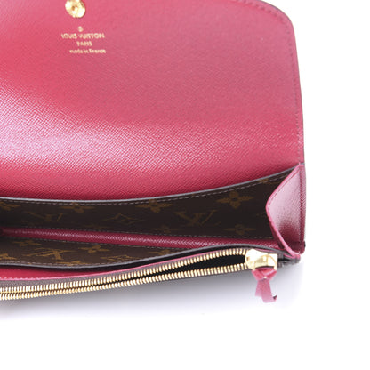 Louis Vuitton Monogram Emilie Wallet Fuchsia 4 of 10