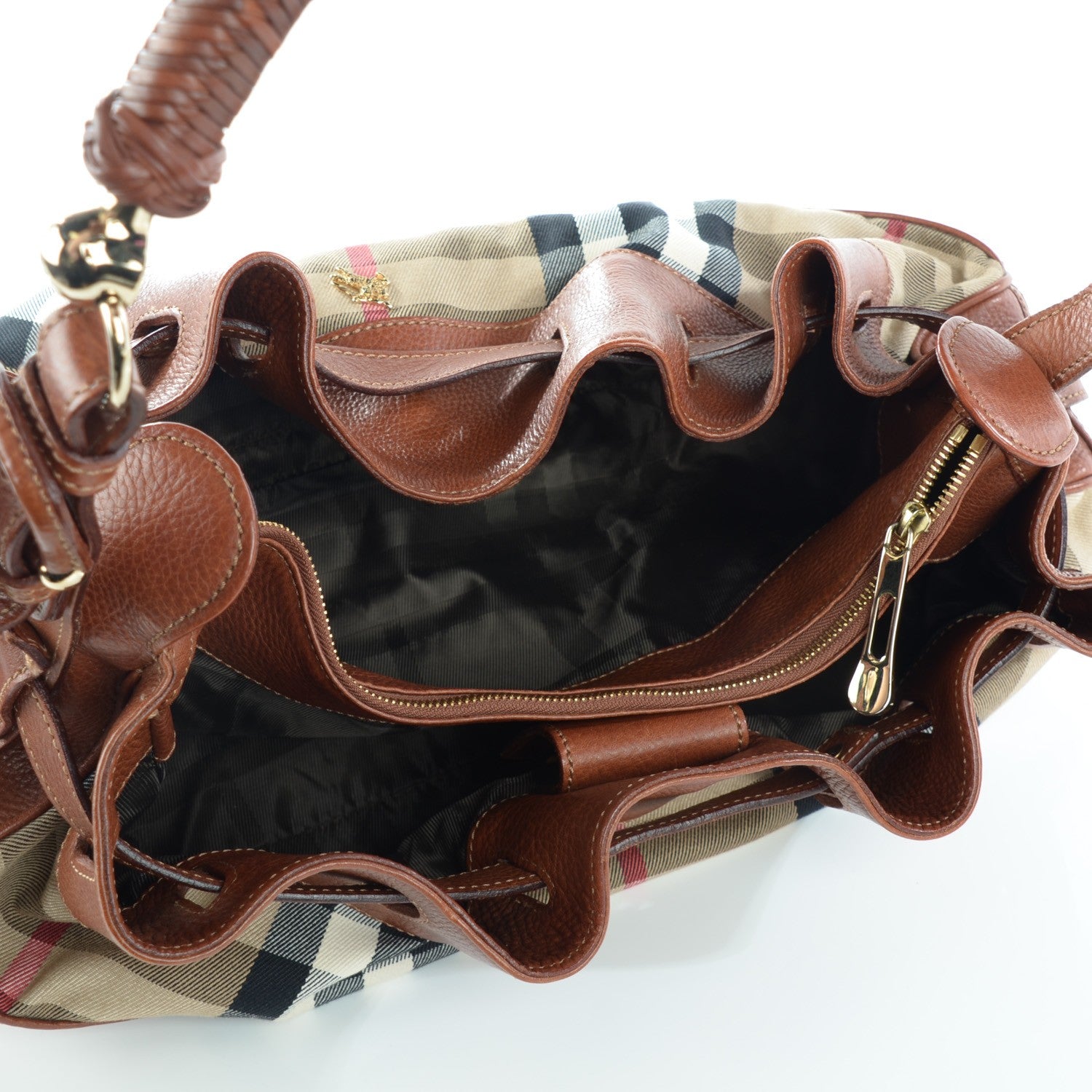 Burberry House Check Hobo 5 of 8