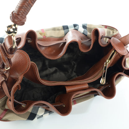 Burberry House Check Hobo 5 of 8