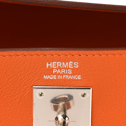 Hermes Swift Lakis Kelly 35 Orange 6 of 11