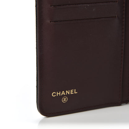 Chanel Caviar Quilted Yen Wallet Black 6 of 8