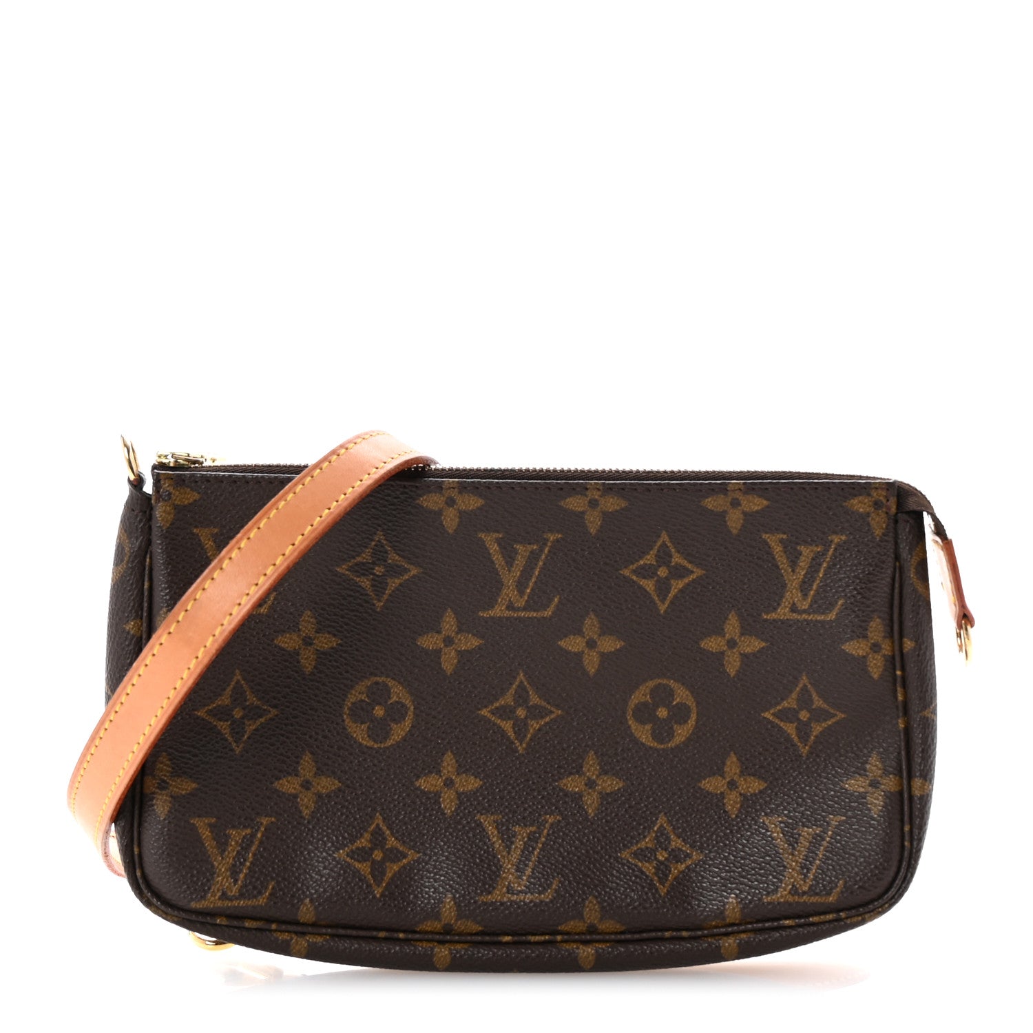 Louis Vuitton Monogram Accessories Pochette Long Strap 1 of 8