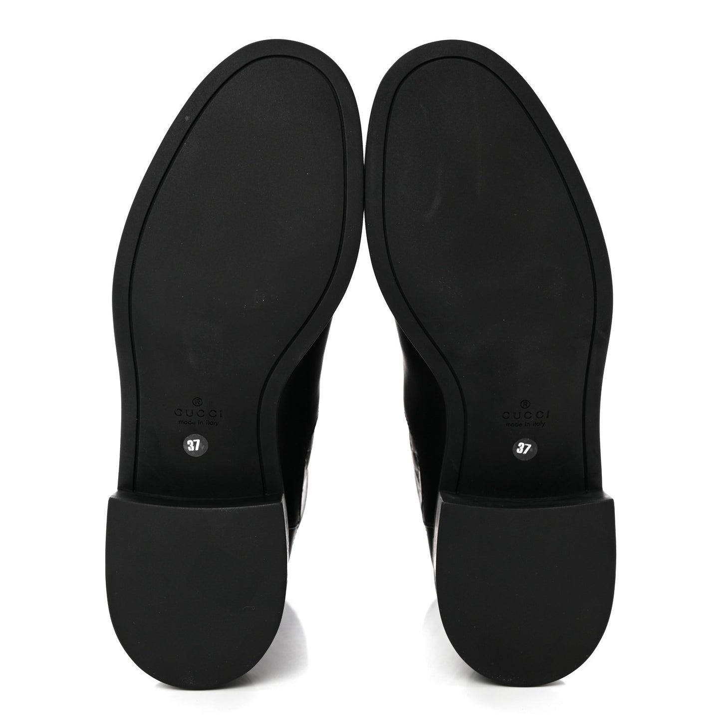 Soft Microguccissima Zip Boots 35.5 Black 37 Black