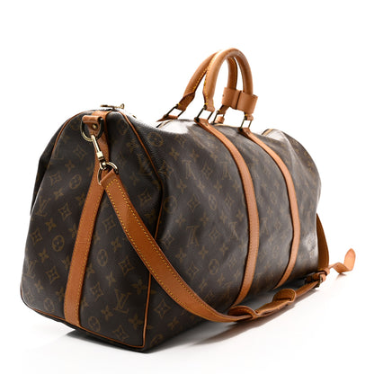 Louis Vuitton Monogram Keepall Bandouliere 50 3 of 16