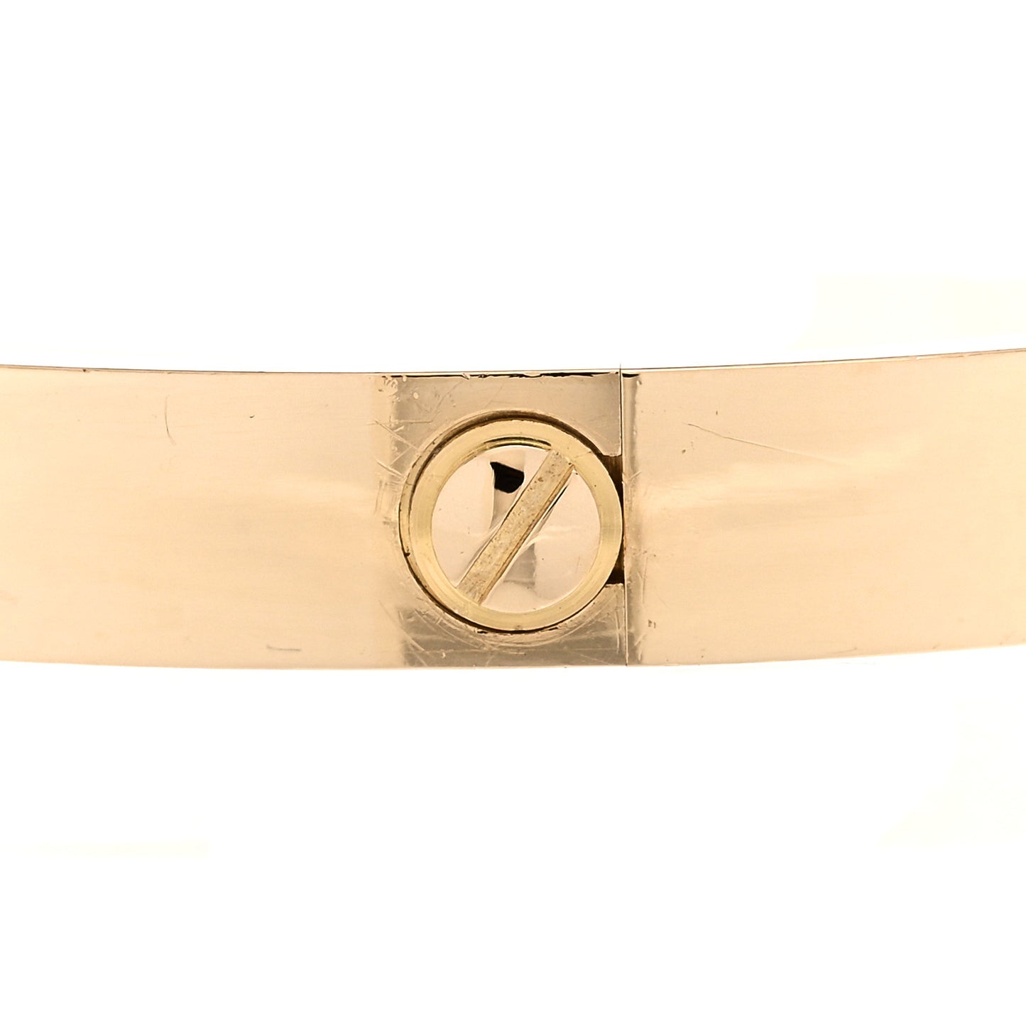 18K Yellow Gold LOVE Bracelet 19
