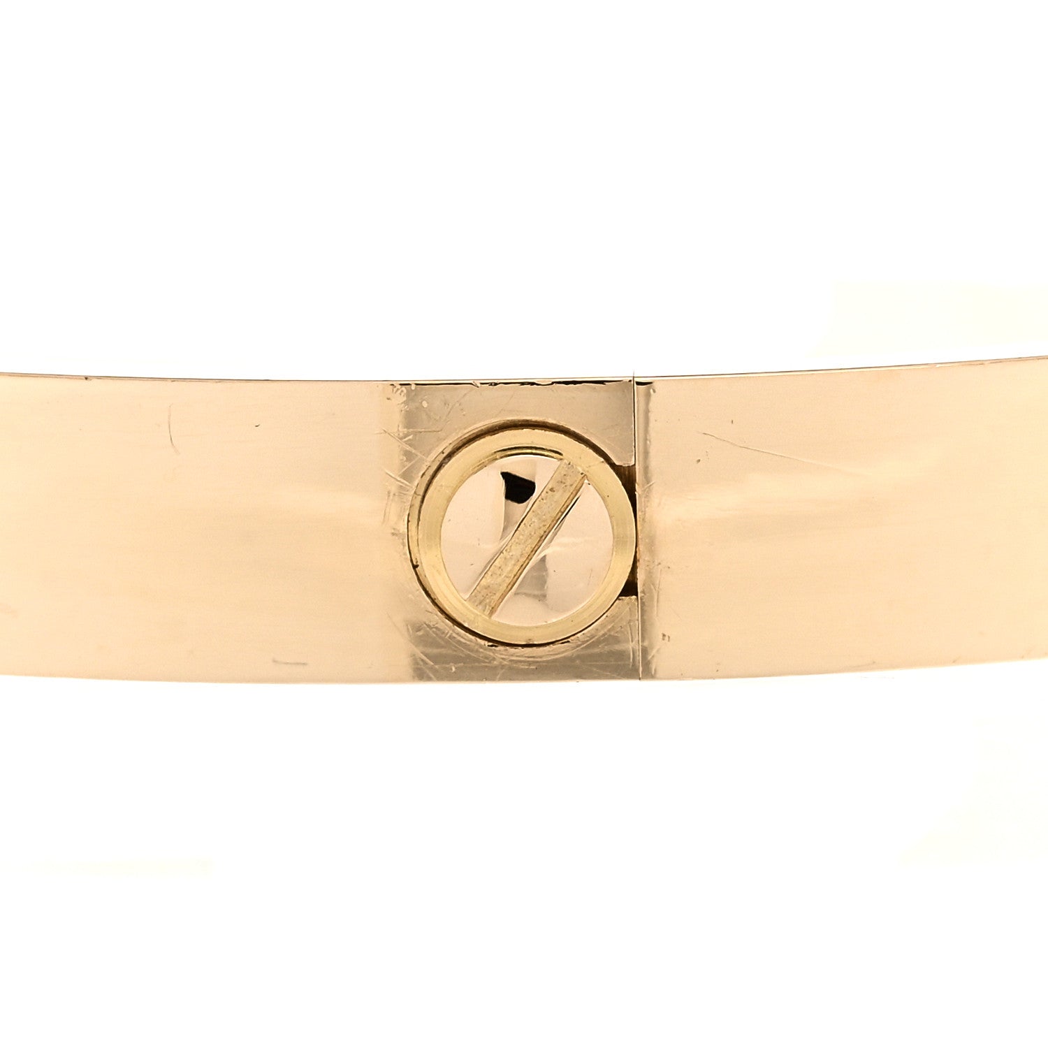 Cartier 18K Yellow Gold LOVE Bracelet 19 7 of 8