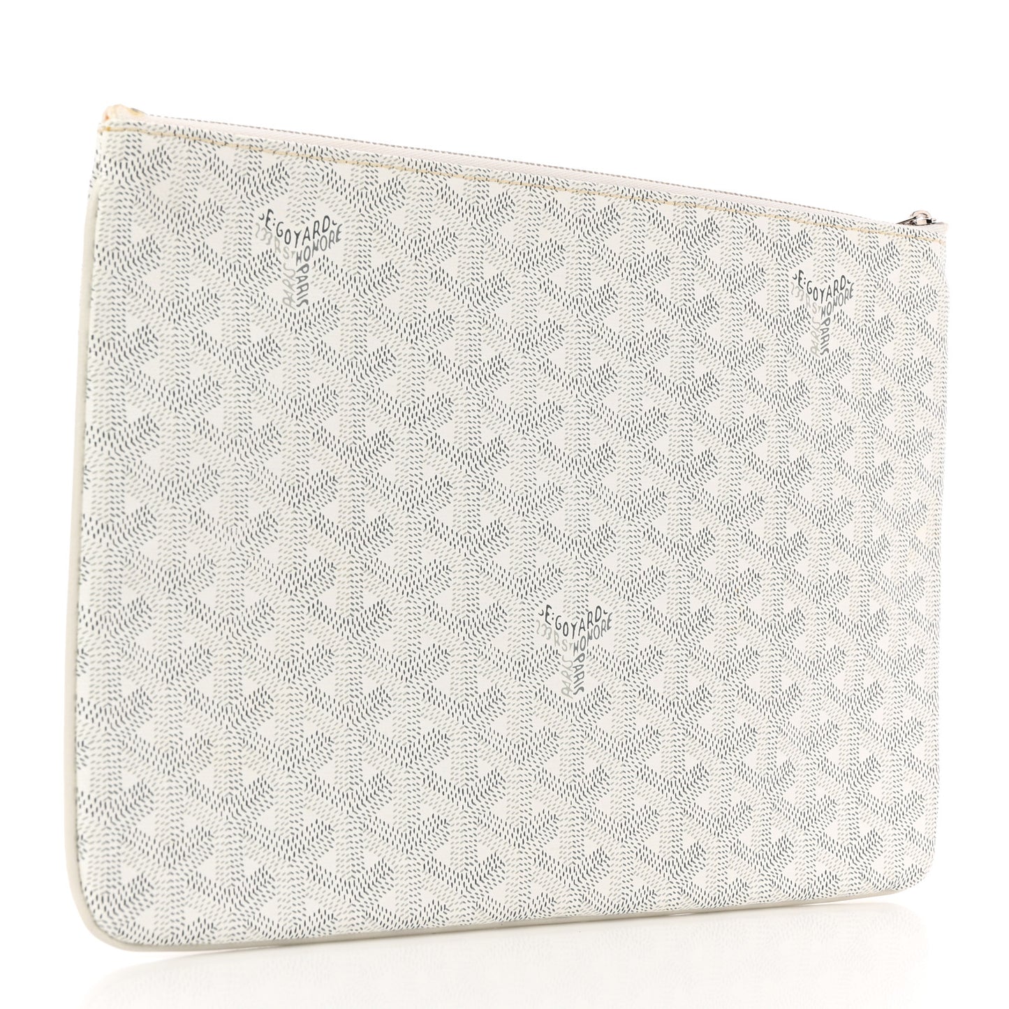 Goyardine Senat Pochette MM White