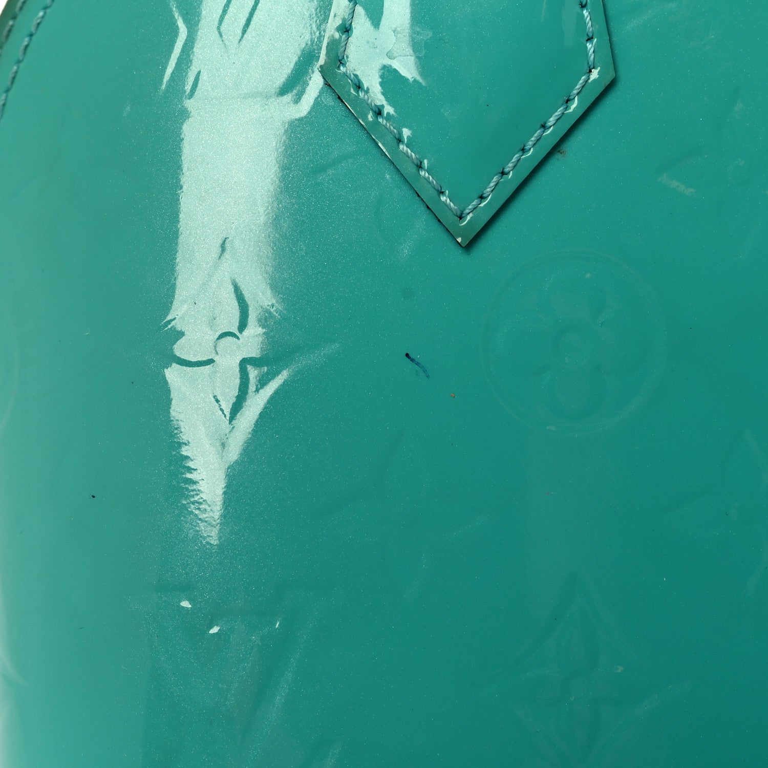 Louis Vuitton Vernis Alma BB Turquoise 20 of 22