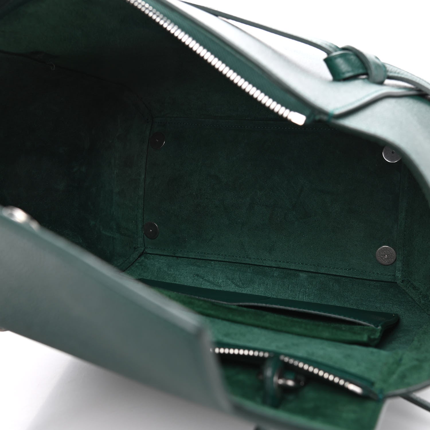 Celine Grained Calfskin Mini Belt Bag Forest 4 of 7