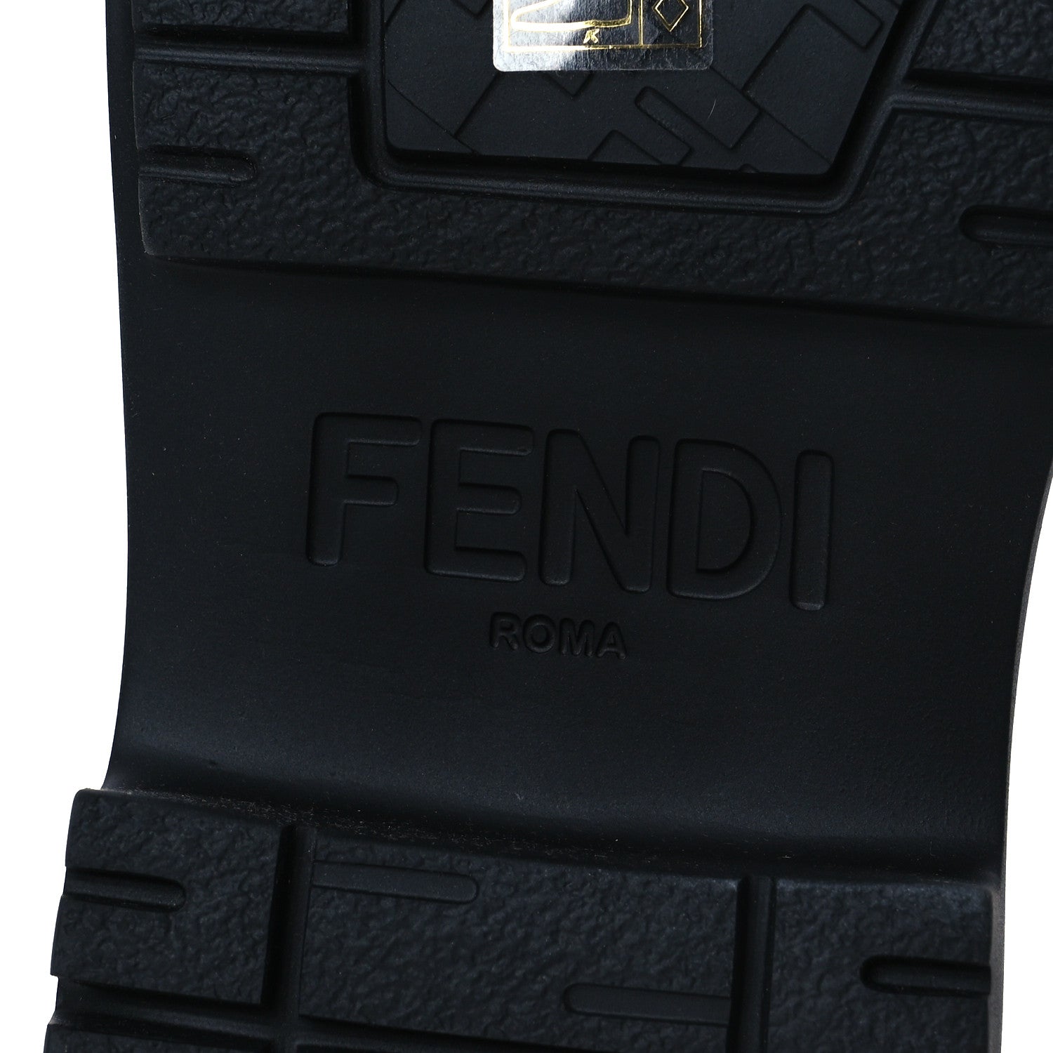 Fendi Vitello Abrasivato Fendigraphy 50mm Loafers 40 Blanco Babe 8 of 13