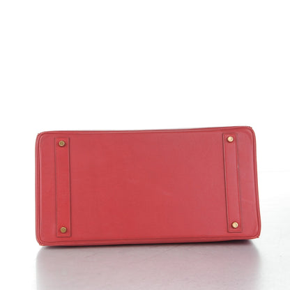Hermes Courchevel Birkin 40 Rouge 6 of 26