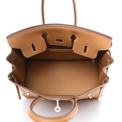 Hermes Togo Birkin 25 Natural Sable 6 of 28