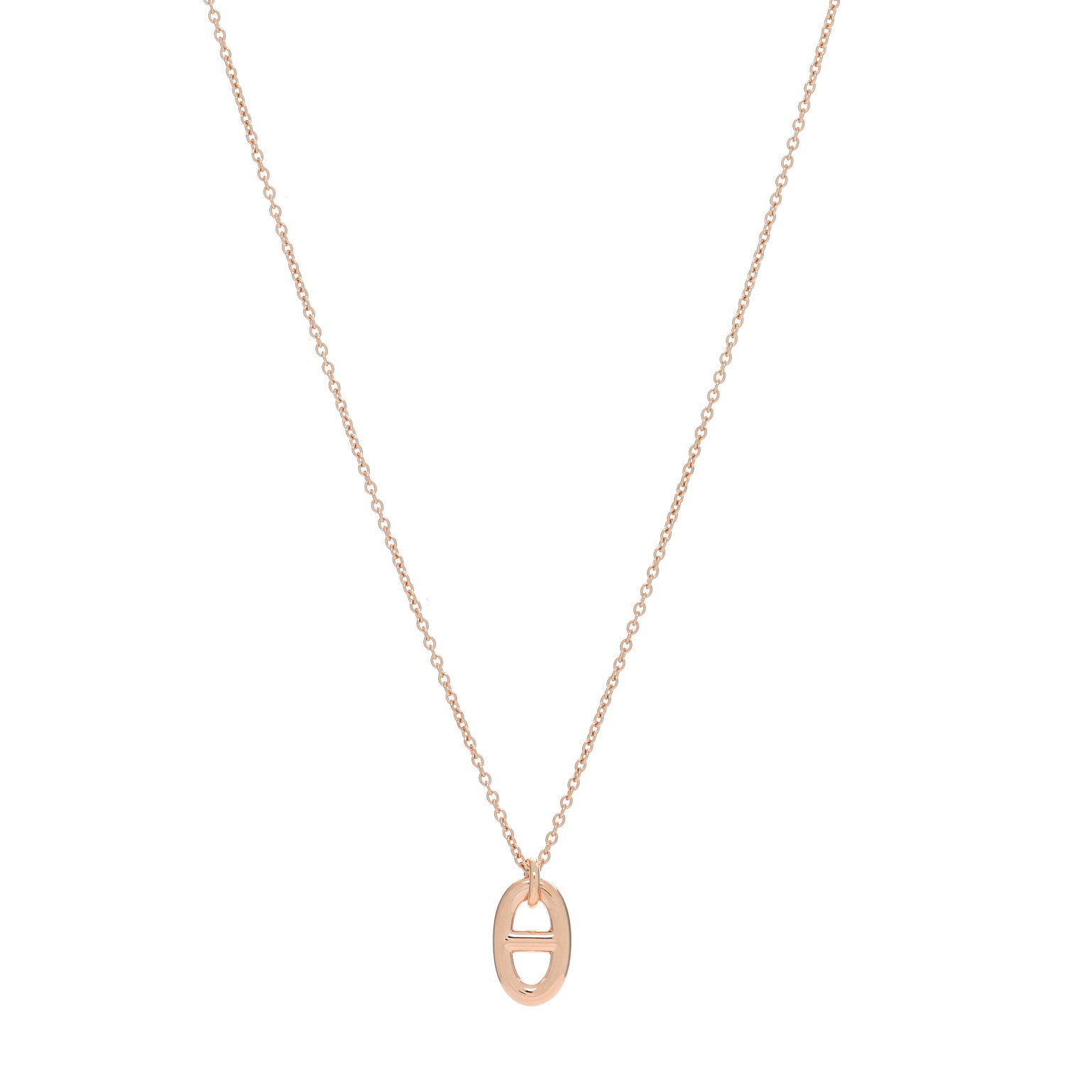 Hermes 18K Rose Gold PM Farandole Pendant Necklace 1 of 5