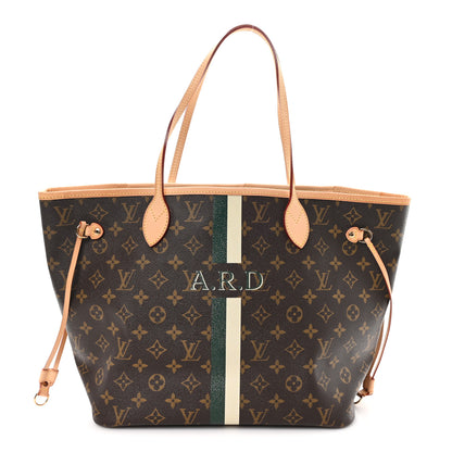 Louis Vuitton Monogram My LV Heritage Neverfull MM Ivory Vert 1 of 9