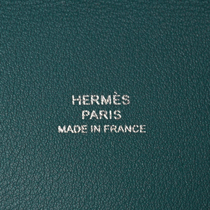Hermes Evercolor Envelope Wallet Malachite 6 of 8