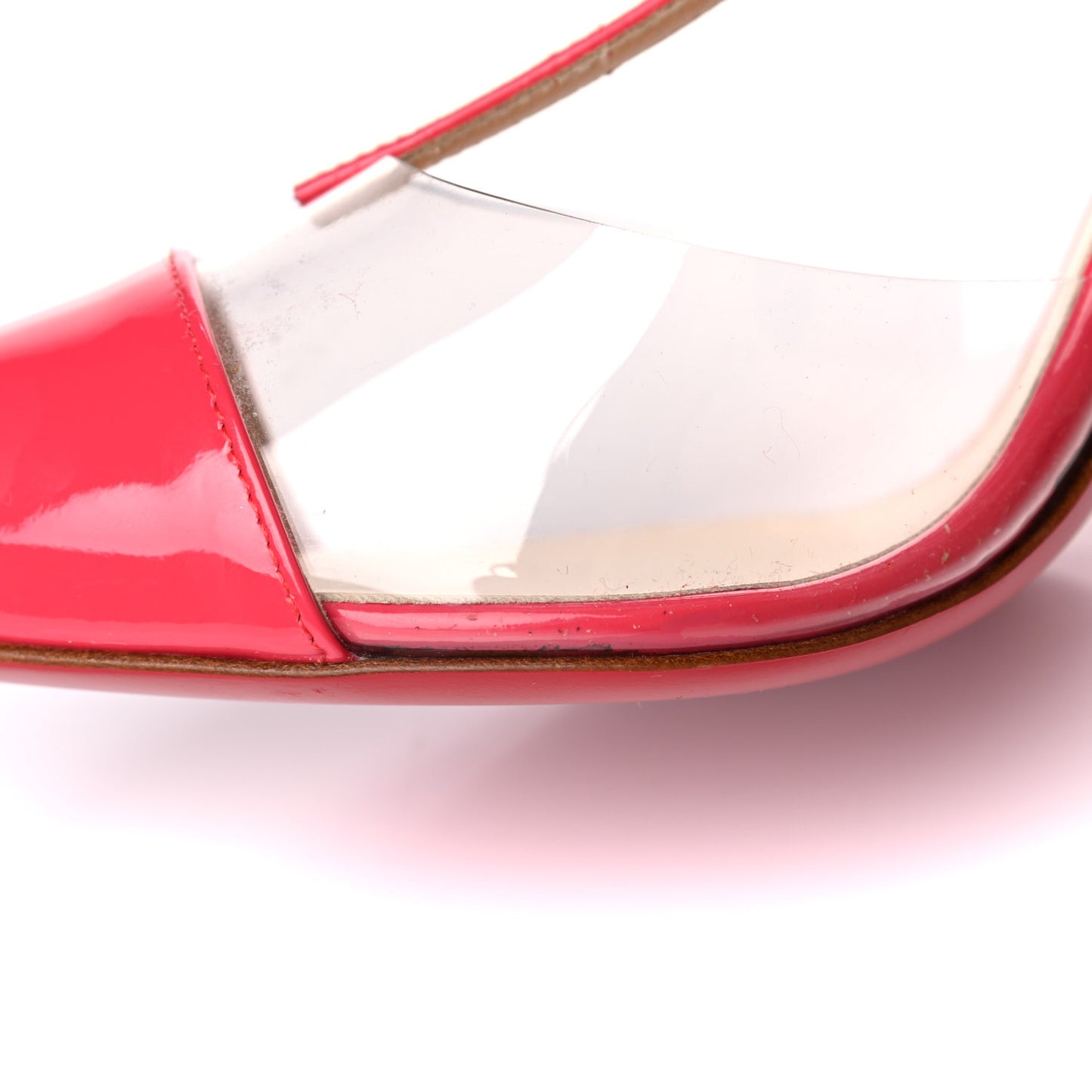 Patent PVC Nosy 100 Pumps 37.5 Begonia