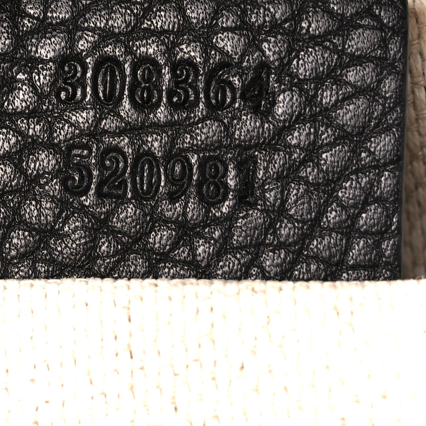 Pebbled Calfskin Small Soho Disco Bag Black