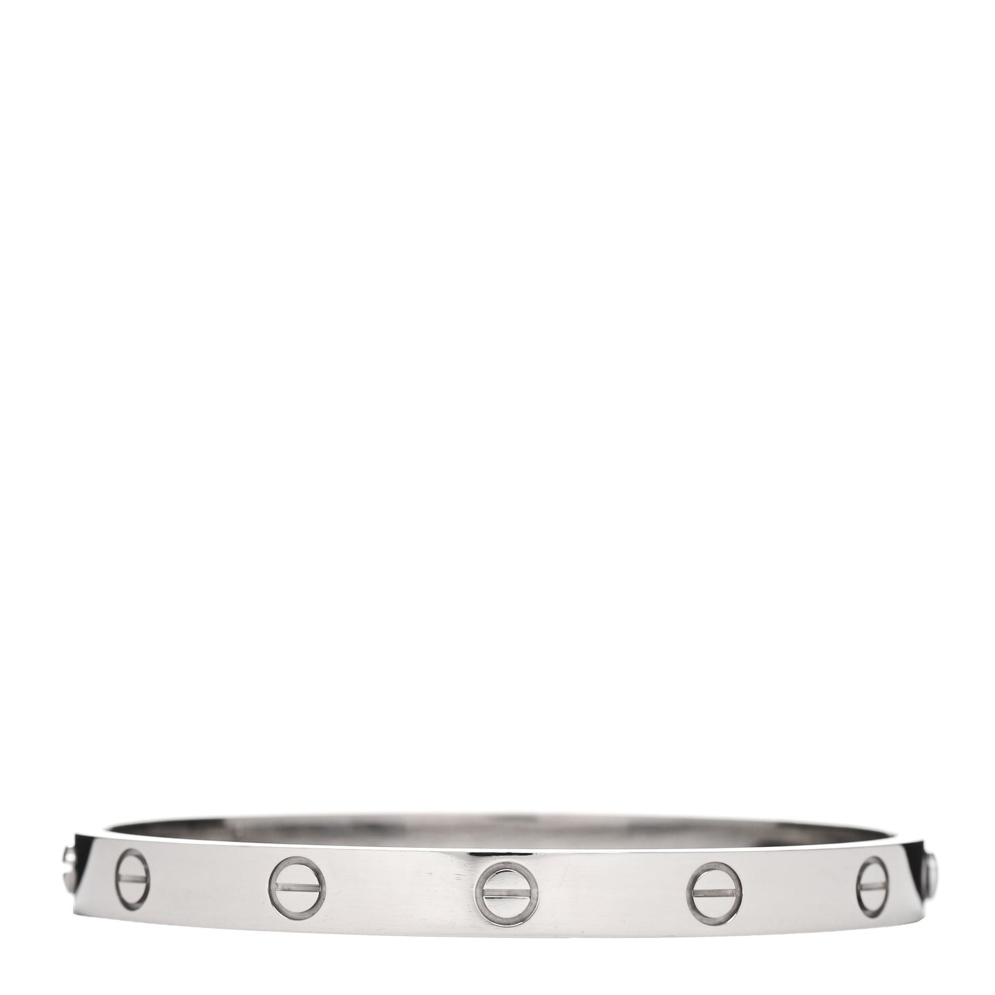 18K White Gold LOVE Bracelet 18