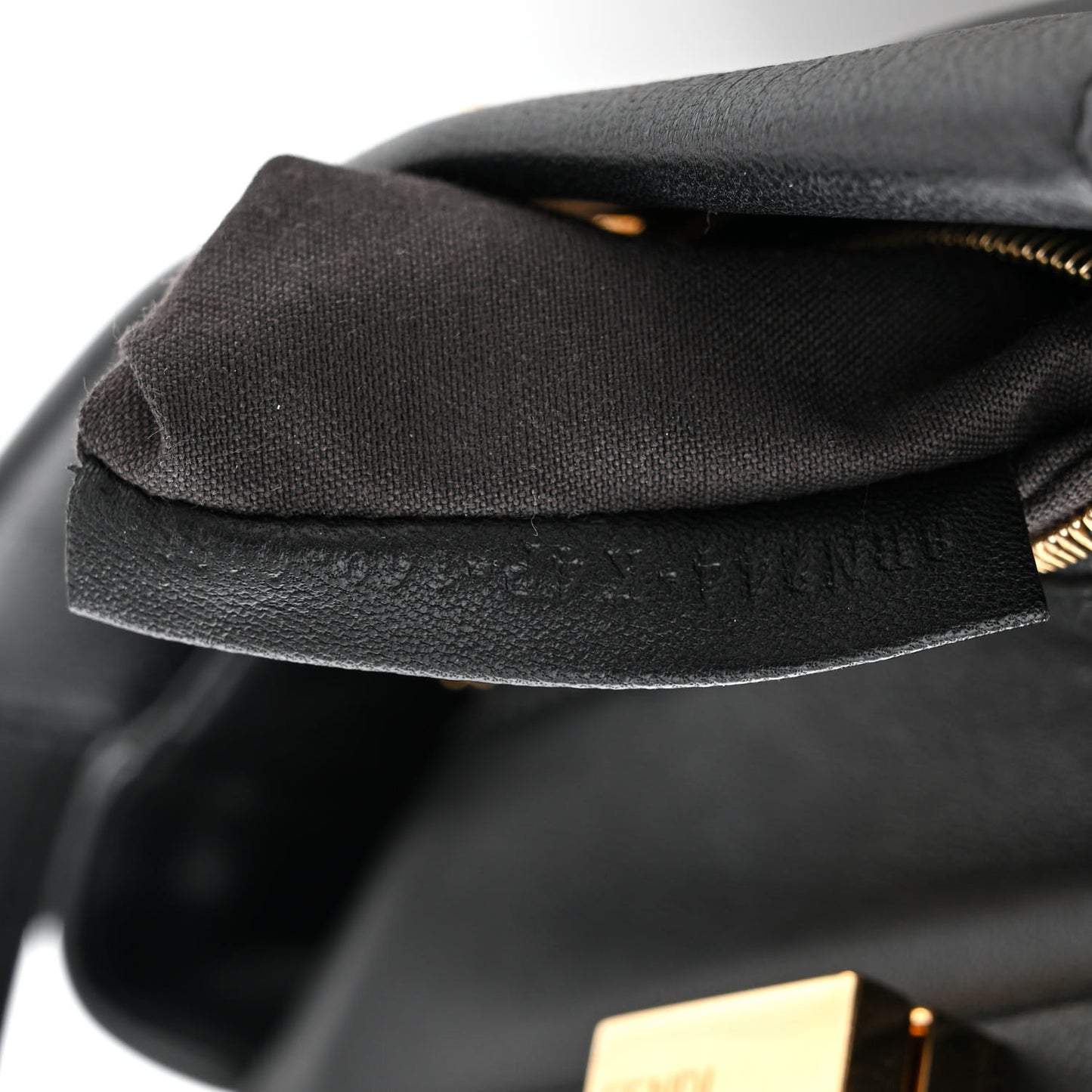 Nappa Mini Peekaboo Iconic Satchel Black