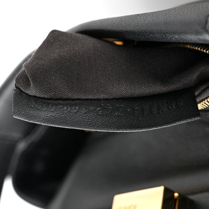 Fendi Nappa Mini Peekaboo Iconic Satchel Black 8 of 11