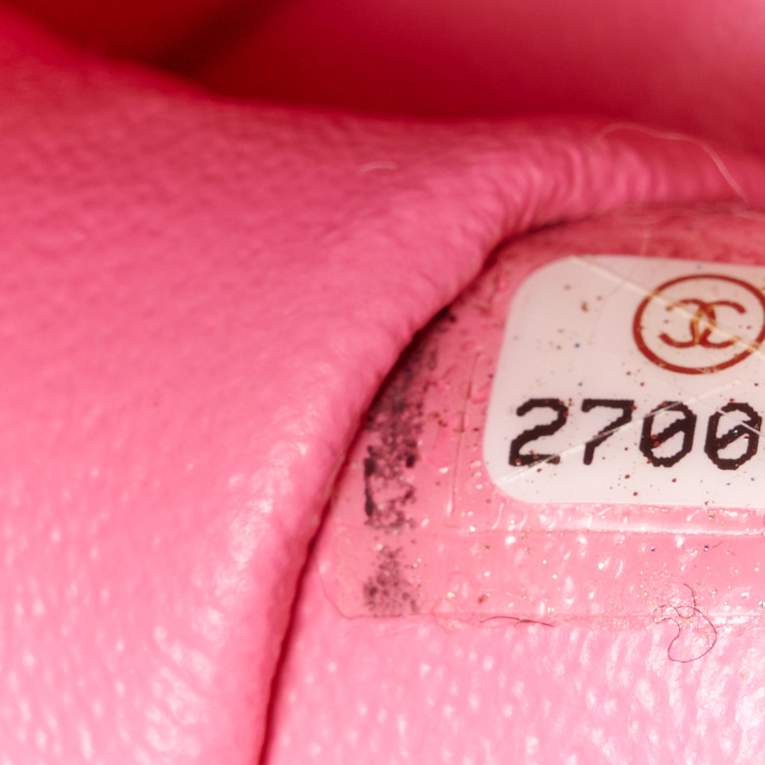 Chanel Caviar Chevron Quilted Medium Double Flap Pink 8 of 11