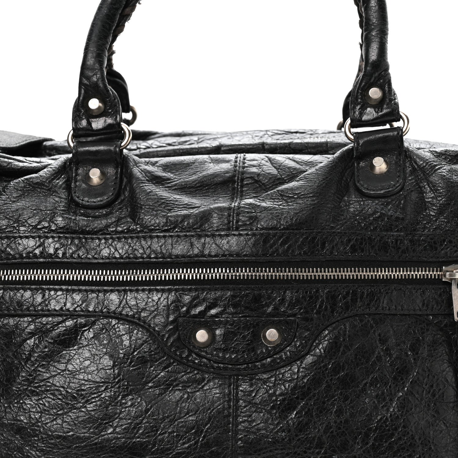 Balenciaga Agneau Classic Hardware Mini Folder Black 8 of 10