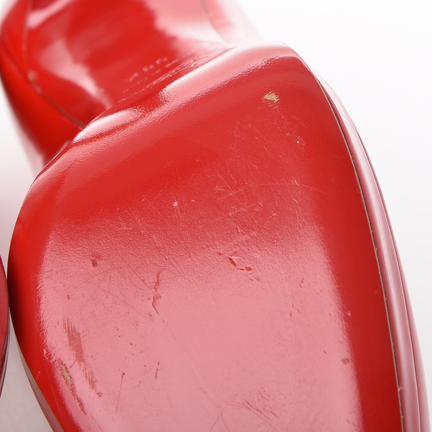 Patent New Simple 120 Pumps 38.5 Red