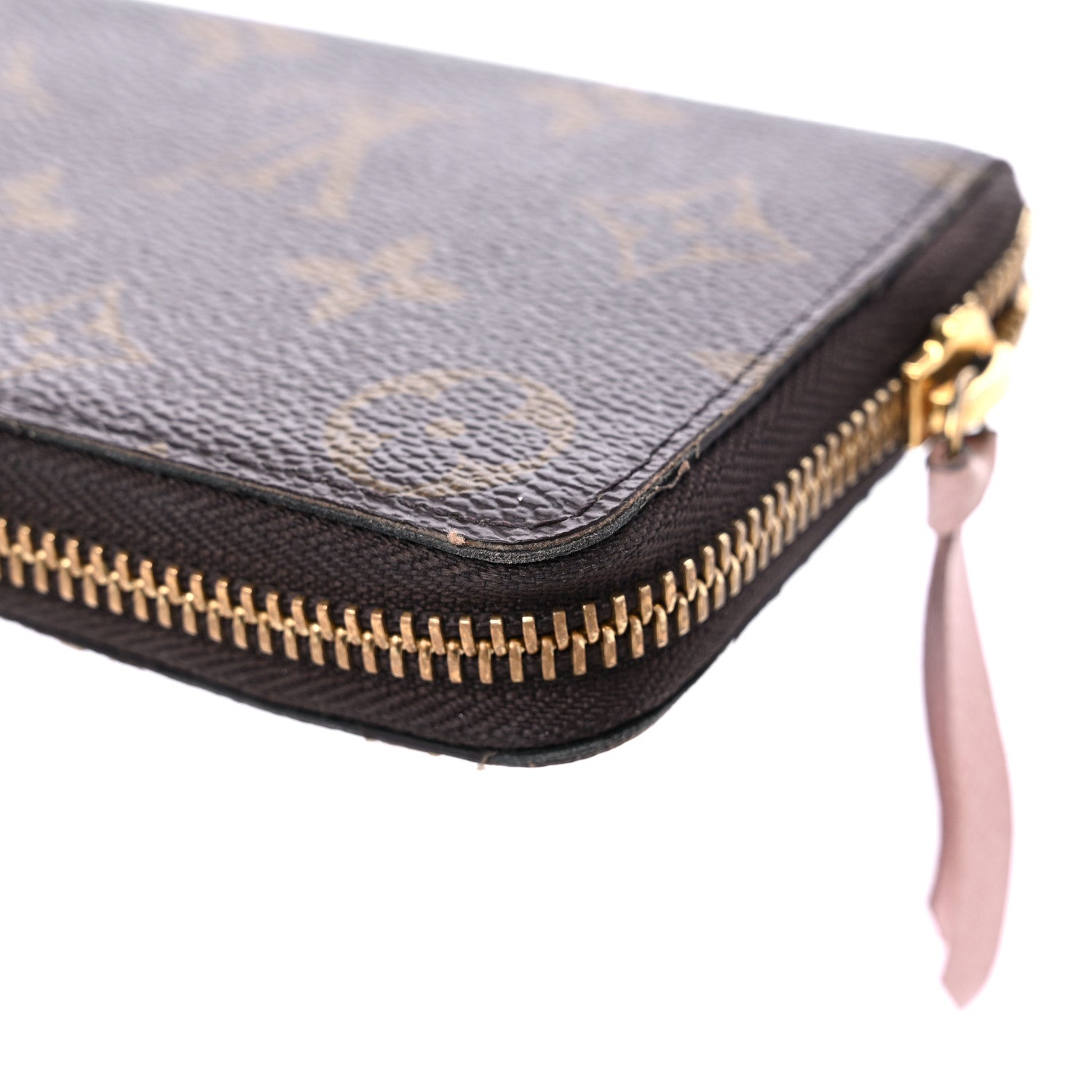 Louis Vuitton Monogram Clemence Wallet Rose Ballerine 11 of 14
