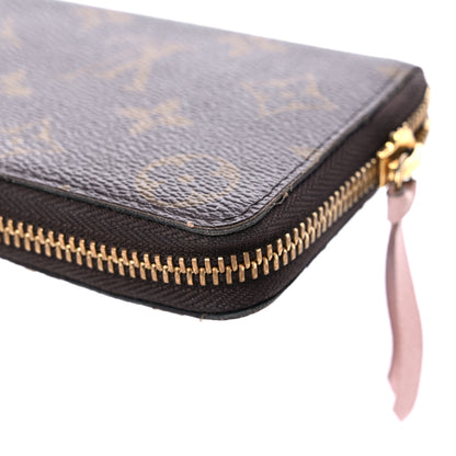 Louis Vuitton Monogram Clemence Wallet Rose Ballerine 11 of 14