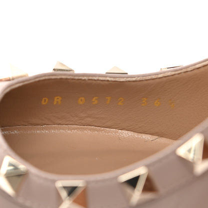 Valentino Garavani Patent Rockstud 100mm Pumps 36.5 Poudre 8 of 9