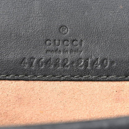 Gucci GG Supreme Monogram Super Mini Dionysus Shoulder Bag Black 6 of 9